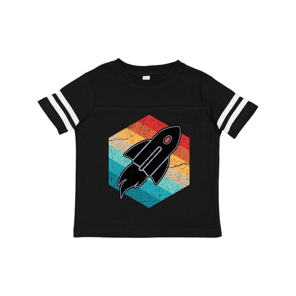 Inktastic Rocket Ship Retro Space Boys or Girls Toddler T-Shirt