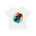 thumbnail image 1 of Inktastic Rocket Ship Retro Space Boys or Girls Toddler T-Shirt, 1 of 5