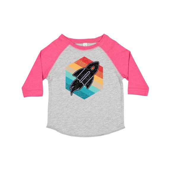 Inktastic Rocket Ship Retro Space Boys or Girls Toddler T-Shirt