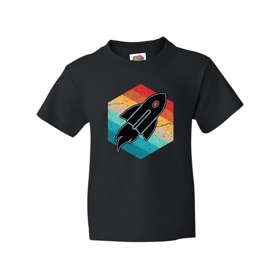 Inktastic Rocket Ship Retro Space Youth T-Shirt