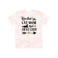 thumbnail image 1 of Inktastic Rockin' the Cat Mom and Aunt Life T-Shirt, 1 of 5