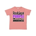 thumbnail image 1 of Inktastic Rocking the Purple for Lupus Awareness Boys or Girls Toddler T-Shirt, 1 of 5