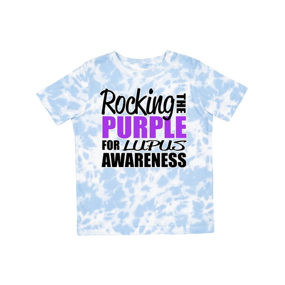 Inktastic Rocking the Purple for Lupus Awareness Boys or Girls Toddler T-Shirt