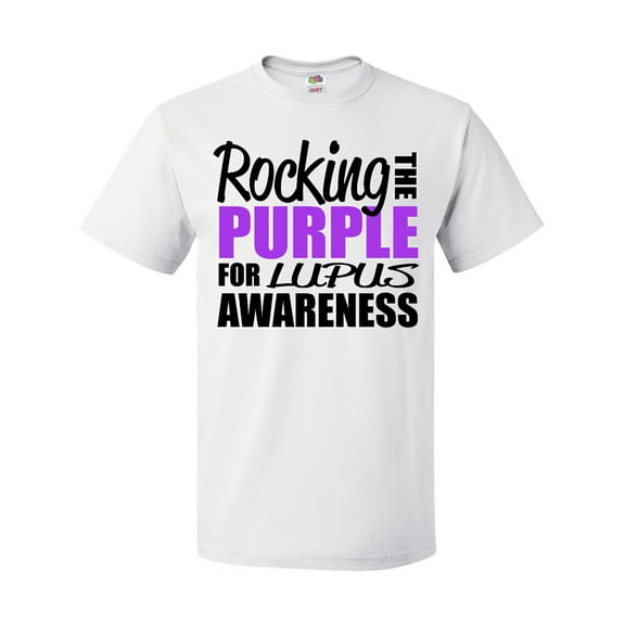 Inktastic Rocking the Purple for Lupus Awareness T-Shirt