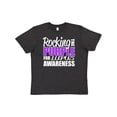 thumbnail image 1 of Inktastic Rocking the Purple for Lupus Awareness Youth T-Shirt, 1 of 5