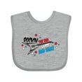 thumbnail image 1 of Inktastic Rocking the Red, White, and Blue Boys or Girls Baby Bib, 1 of 4