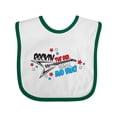 thumbnail image 1 of Inktastic Rocking the Red, White, and Blue Boys or Girls Baby Bib, 1 of 4