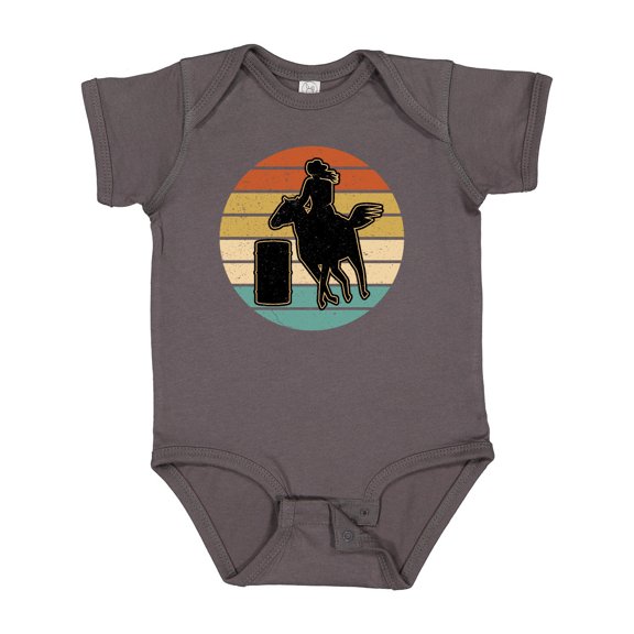 Inktastic Rodeo Barrel Racing Cowgirl Girls Baby Bodysuit