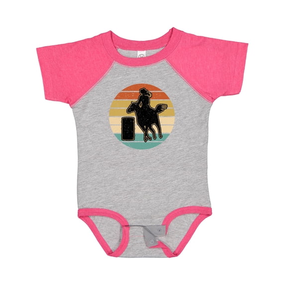 Inktastic Rodeo Barrel Racing Cowgirl Girls Baby Bodysuit