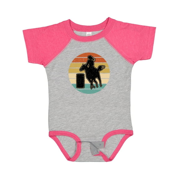 Inktastic Rodeo Barrel Racing Cowgirl Girls Baby Bodysuit