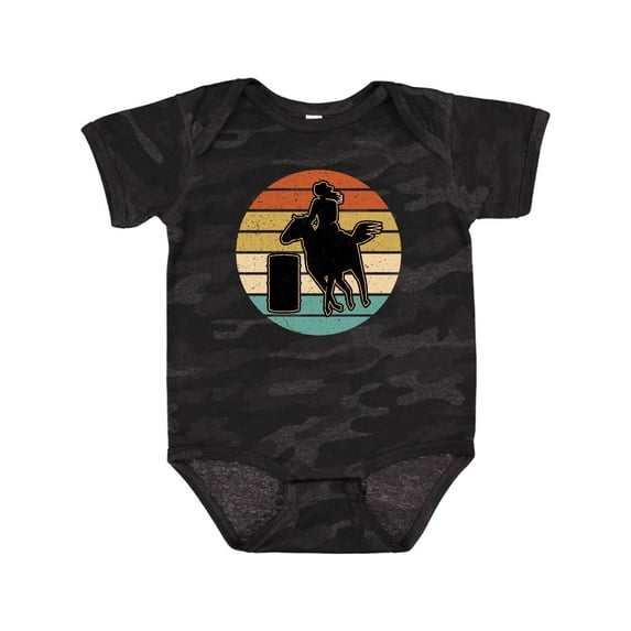 Inktastic Rodeo Barrel Racing Cowgirl Girls Baby Bodysuit