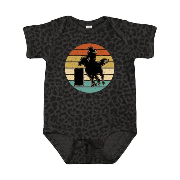 Inktastic Rodeo Barrel Racing Cowgirl Girls Baby Bodysuit