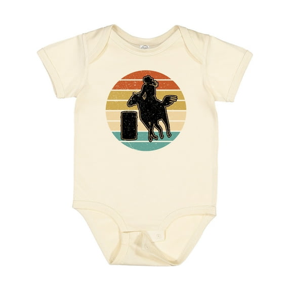 Inktastic Rodeo Barrel Racing Cowgirl Girls Baby Bodysuit