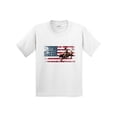 thumbnail image 1 of Inktastic Rodeo Bull Riding Patriotic Youth T-Shirt, 1 of 5