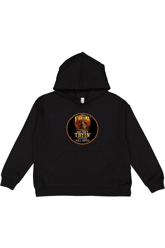 Rodeo Cowboy Future Bull Rider Youth Hoodie Sweatshirt