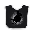 thumbnail image 1 of Inktastic Rodeo Rider Team Roping Boys Baby Bib, 1 of 4