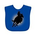 thumbnail image 1 of Inktastic Rodeo Rider Team Roping Boys Baby Bib, 1 of 4