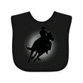 thumbnail image 1 of Inktastic Rodeo Rider Team Roping Boys Baby Bib, 1 of 4