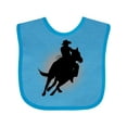 thumbnail image 1 of Inktastic Rodeo Rider Team Roping Boys Baby Bib, 1 of 4