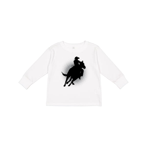 Inktastic Rodeo Rider Team Roping Boys Long Sleeve Toddler T-Shirt