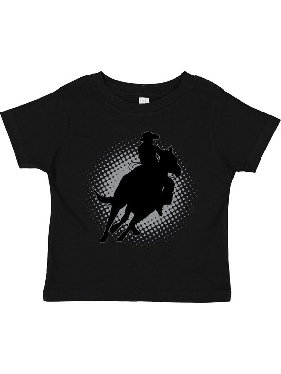 Rodeo Rider Team Roping Boys Toddler T-Shirt