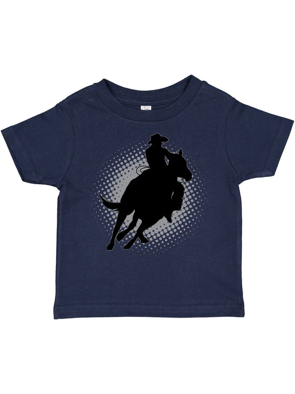 Rodeo Rider Team Roping Boys Toddler T-Shirt