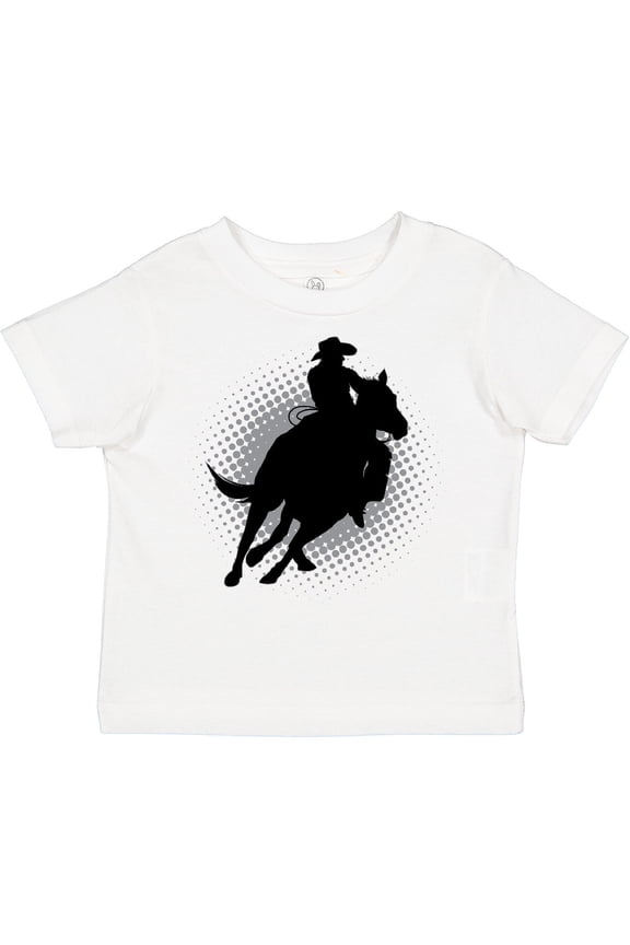 Rodeo Rider Team Roping Boys Toddler T-Shirt