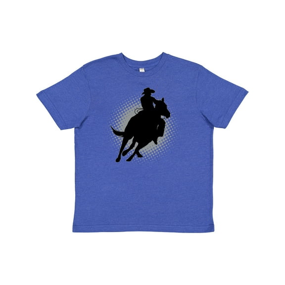 Inktastic Rodeo Rider Team Roping Youth T-Shirt