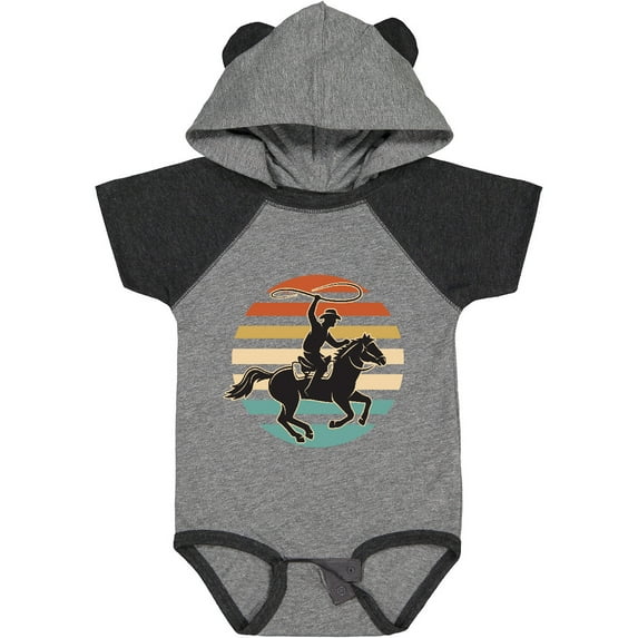 Inktastic Rodeo Team Roping Cowboy Boys or Girls Baby Bodysuit