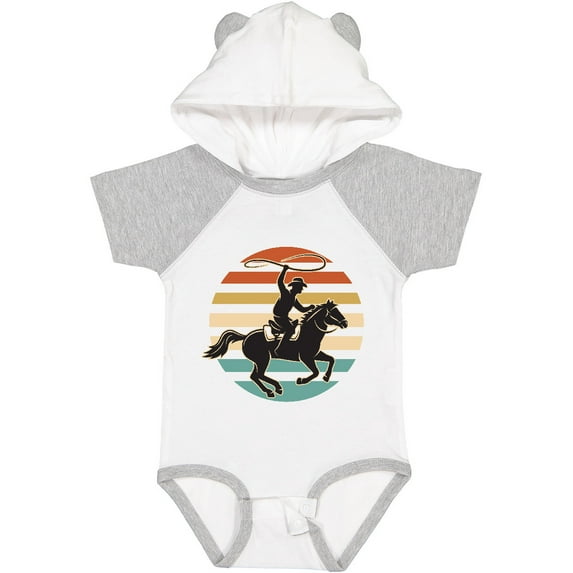 Inktastic Rodeo Team Roping Cowboy Boys or Girls Baby Bodysuit