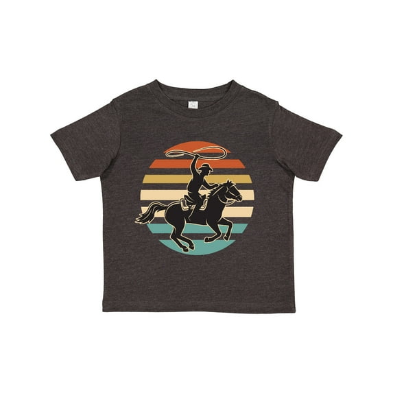 Inktastic Rodeo Team Roping Cowboy Boys or Girls Toddler T-Shirt