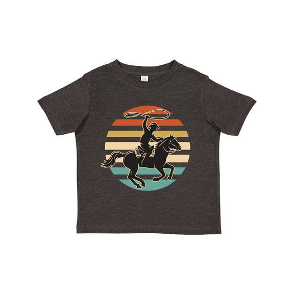 Inktastic Rodeo Team Roping Cowboy Boys or Girls Toddler T-Shirt