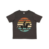 Inktastic Rodeo Team Roping Cowboy Boys or Girls Toddler T-Shirt