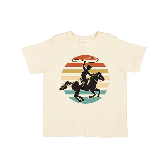 Inktastic Rodeo Team Roping Cowboy Boys or Girls Toddler T-Shirt