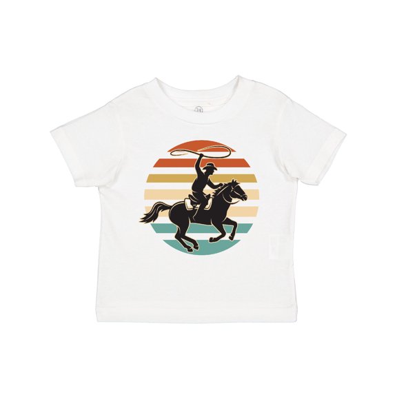 Inktastic Rodeo Team Roping Cowboy Boys or Girls Toddler T-Shirt