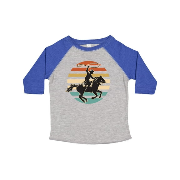 Inktastic Rodeo Team Roping Cowboy Boys or Girls Toddler T-Shirt