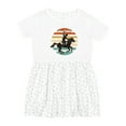 thumbnail image 1 of Inktastic Rodeo Team Roping Cowboy Girls Toddler Dress, 1 of 5