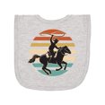 thumbnail image 1 of Inktastic Rodeo Team Roping Cowboy Newborn Bib, 1 of 3