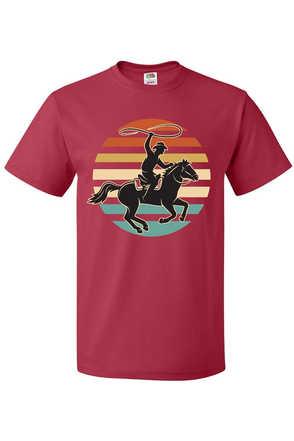 Rodeo Team Roping Cowboy T-Shirt
