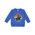 thumbnail image 1 of Inktastic Rodeo Team Roping Cowboy Toddler Sweatshirt, 1 of 4