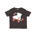 thumbnail image 1 of Inktastic Roller Skate Flowers Girls Toddler T-Shirt, 1 of 5