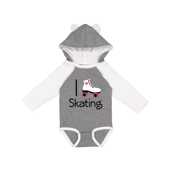 Inktastic Roller Skate Lover Girls Long Sleeve Baby Bodysuit