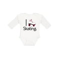 thumbnail image 1 of Inktastic Roller Skate Lover Girls Long Sleeve Baby Bodysuit, 1 of 5