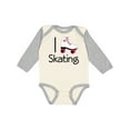 thumbnail image 1 of Inktastic Roller Skate Lover Girls Long Sleeve Baby Bodysuit, 1 of 5