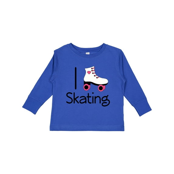 Inktastic Roller Skate Lover Girls Long Sleeve Toddler T-Shirt