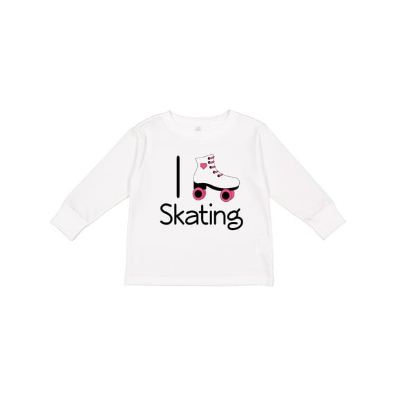 Inktastic Roller Skate Lover Girls Long Sleeve Toddler T-Shirt