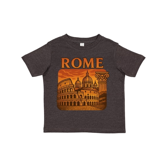 Inktastic Rome Travel Art Italy Architecture Boys or Girls Toddler T-Shirt