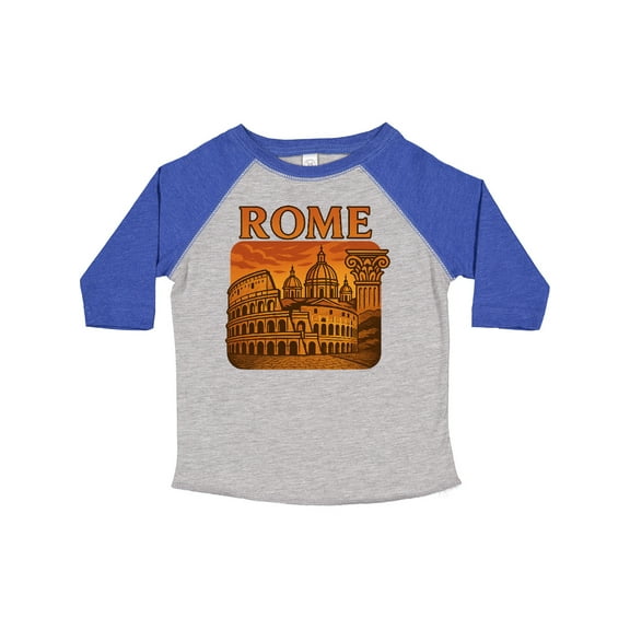 Inktastic Rome Travel Art Italy Architecture Boys or Girls Toddler T-Shirt
