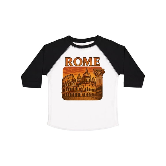 Inktastic Rome Travel Art Italy Architecture Boys or Girls Toddler T-Shirt