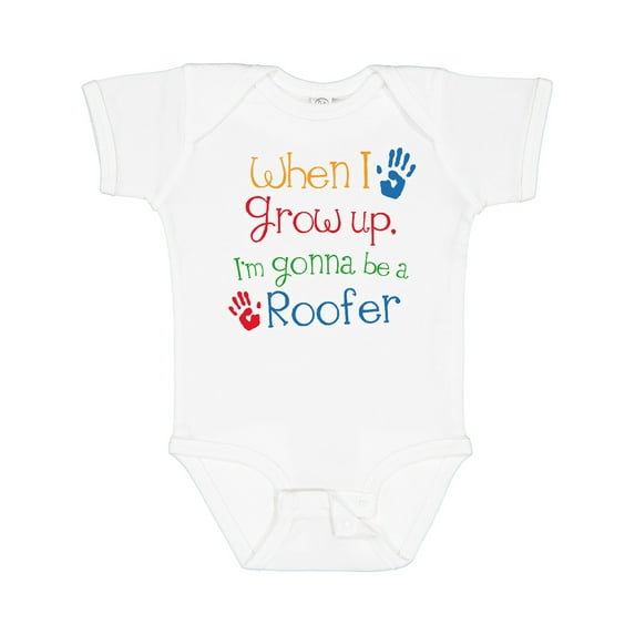 Inktastic Roofer Future Boys or Girls Baby Bodysuit
